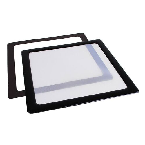 Stock1 - Demciflex Compatible Staubfilter 140mm, Quadratisch - Schwar