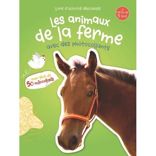 Les Animaux De La Ferme Avec Des Photocollants