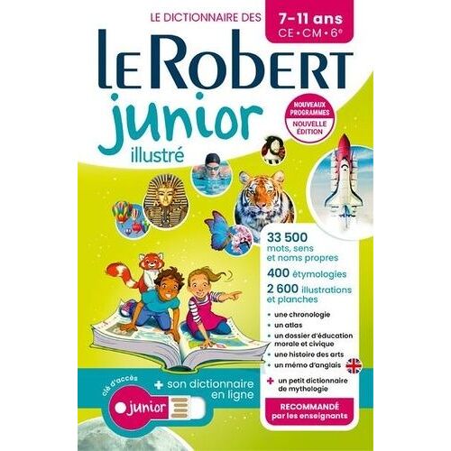 Le Robert Junior Illustré Et Son Dictionnaire En Ligne - Ce-Cm-6e (1 Clé Usb)