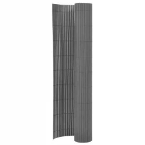 Prolenta Premium - Clôture De Jardin Double Face 90x400 Cm Gris