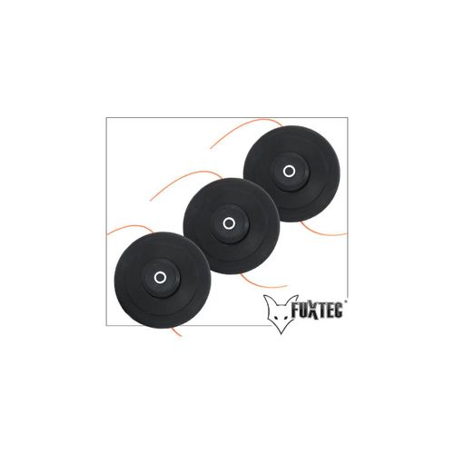 Set de 3 t¿te de coupe double fil PRO - FUXTEC - d¿broussailleuse