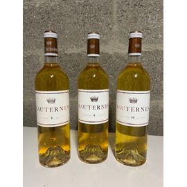 Sauternes Numérotés 8/9/10. Mise En Bouteille Par Château D¿Yqem.
