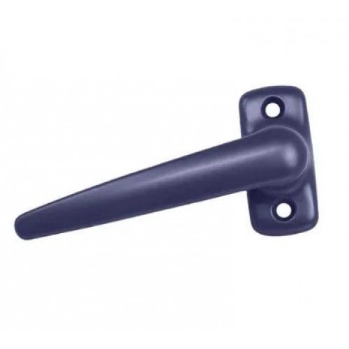 Béquille simple à saillie réduite sur rosace Horus - anthracite granité FAPIM