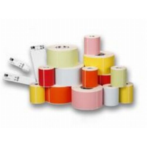 Zebra Direct 2100 Papier Gomm? Autocollant Permanent (Couch? Mat) (101,6 X 101,6 Mm, 1432?X), Papier Photo, Blanc