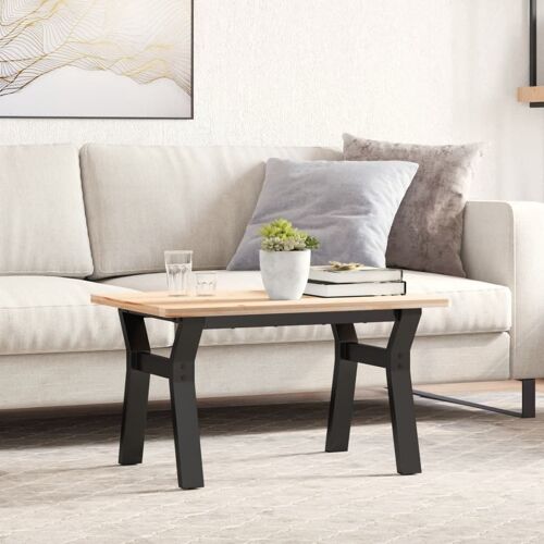 Vidaxl Pieds De Table Basse Cadre En Y 60x40x38 Cm Acier