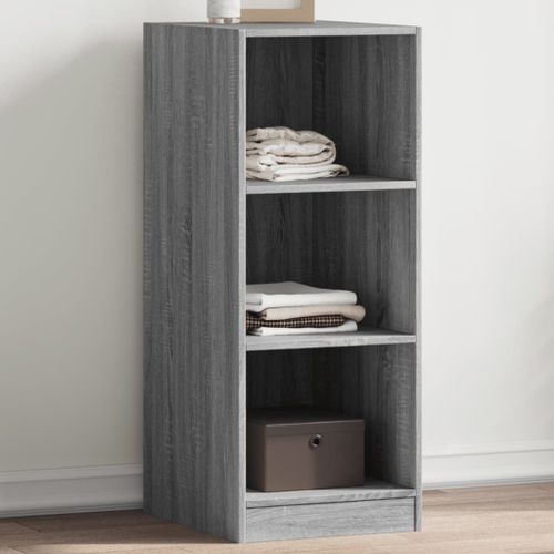 Vidaxl Garde-Robe Sonoma Gris 48x41x102 Cm Bois D'ingénierie
