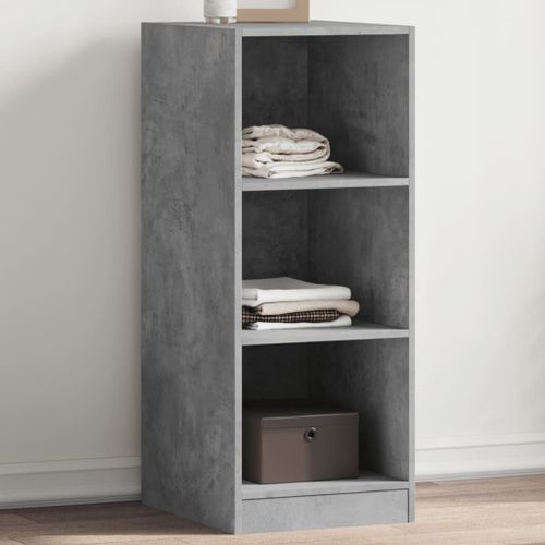 Vidaxl Garde-Robe Gris Béton 48x41x102 Cm Bois D'ingénierie