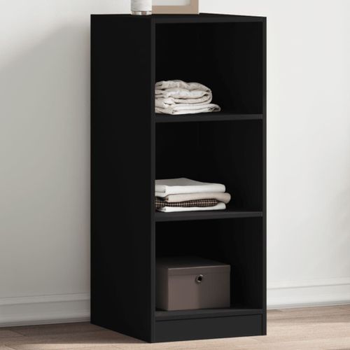Vidaxl Garde-Robe Noir 48x41x102 Cm Bois D'ingénierie