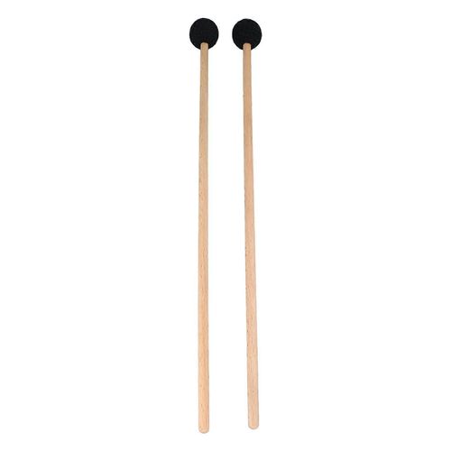 2 Pcs Marimba Maillets Tricoté Tête En Bois Manche Professionnel Percussion Maillets Pour Xylophone Glockenspiel Joueurs Débutants