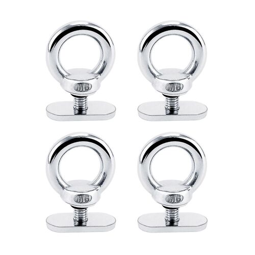 4pcs Kayak Track Mount Arrimage Oeillet Métal Raccord Pour Corde Élastique Corde