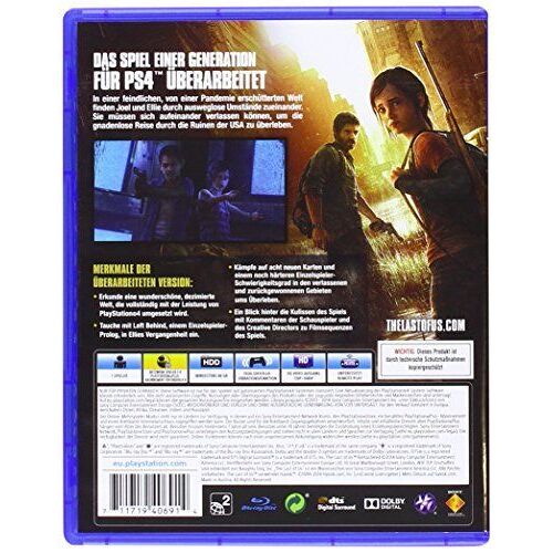 The Last Of Us Remastered Import Allemand