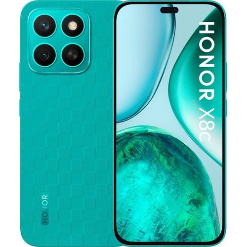 Honor X8c 17 cm (6.7") Double SIM MagicOS 9.0 4G USB Type-C 8 Go 256 Go 5000 mAh Vert