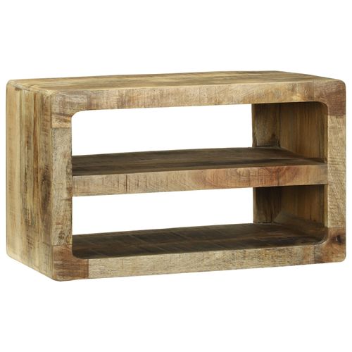Vidaxl Meuble Tv 60x32x36 Cm En Bois Massif De Manguier