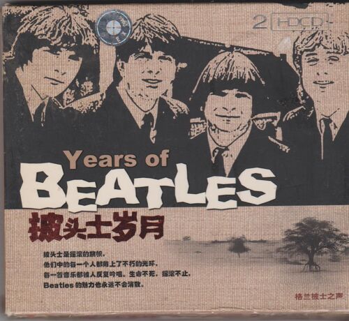 2 C D Various Artists (Beatles, Bee Gees, Tom Jones, Carpenters, Platters, Connie Francis, Etc..) Years Of The Beatles China Only