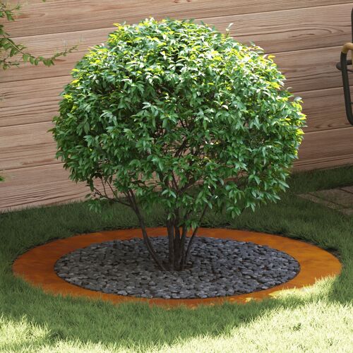 Vidaxl Jardinière En Acier Corten Acier Corten Grand Jardinières