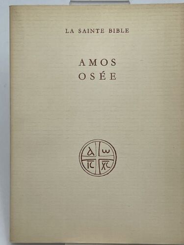 Amos - Osée