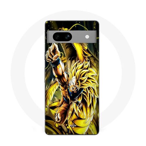 Coque Google Pixel 7a Sangoku Naruto Luffy One Piece Dragon Ball Z 3d Anime Manga