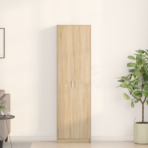 Vidaxl Garde-Robe Chêne Sonoma 55x25x189 Cm Bois D'ingénierie
