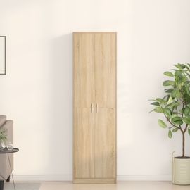 Vidaxl Garde-Robe Chêne Sonoma 55x25x189 Cm Bois D'ingénierie