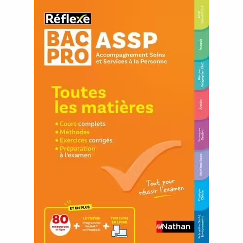 Accompagnement, Soins Et Services À La Personne Bac Pro Assp 2e/1re/Terminale - Edition 2024-2025