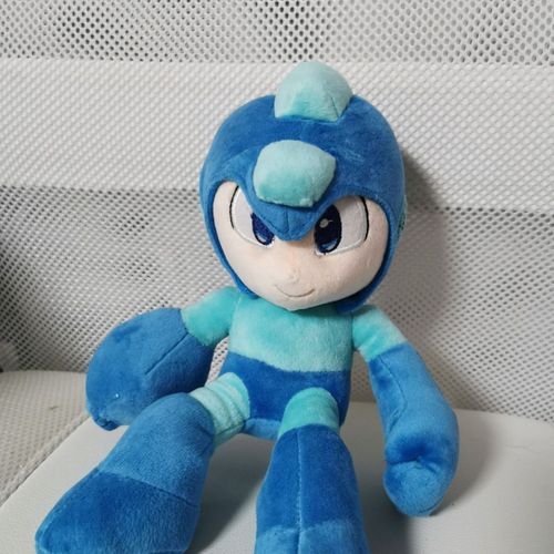 Megaman Mega Man Rocketman Peluche Peluche Peluche 25 Cm Nouveau Goodnice