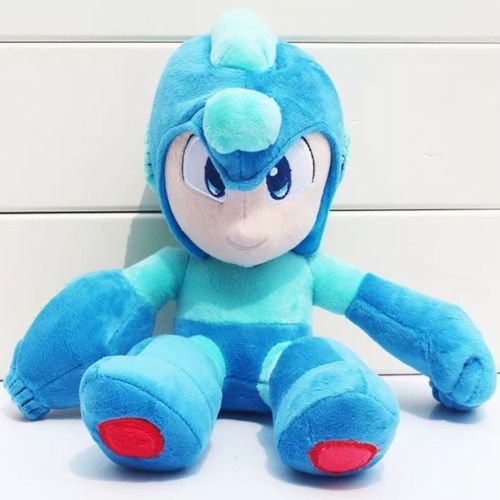 Peluche Mega Man Rocketman Bleue Peluche 20 Cm Goodnice