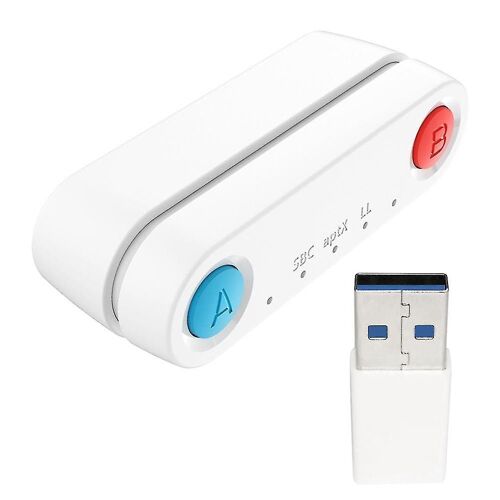 Transmetteur Bluetooth 5.0 pour Nintendo Switch - Adaptateur audio sans fil pour casque et enceintes
