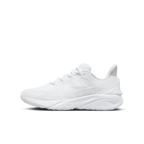 Chaussure De Running Sur Route Nike Star Runner 4 Pour Ado Blanc/blanc/pure Platinum/blanc Dx7615100