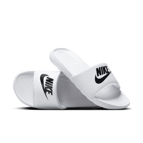 Claquette Nike Victori One Pour Homme Blanc/blanc/noir Cn9675100