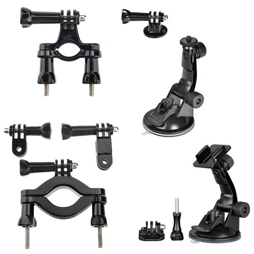 Support De Voiture En Option Pour Vélo Et Moto, Accessoires Pour Gopro, Xiaomi Yi, Sjcam, Eken