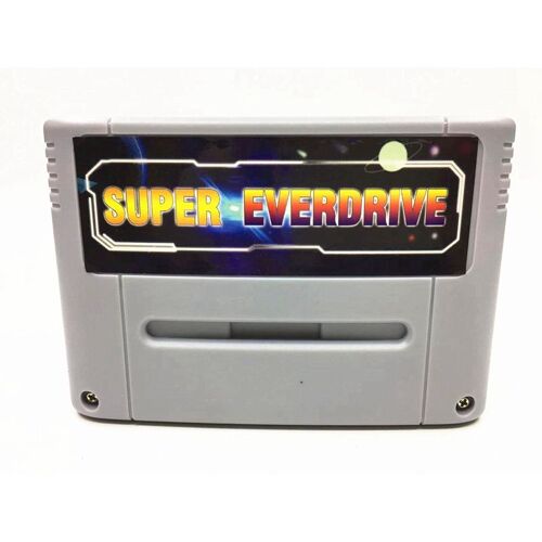 Cartouche Super CloDrive pour console de jeu vidéo SNES, Pro Remix, carte de jeu noire, 16 bits, 800 en 1