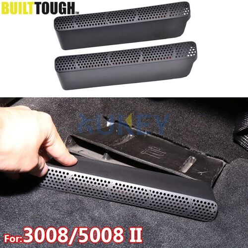 Grille De Ventilation Sous La Sortie De Siège, 2 Pièces, Pour Peugeot 3008 5008 Ii 2017 2018