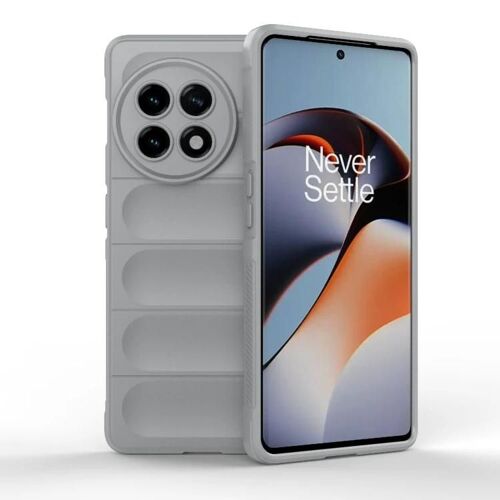 Coque De Téléphone Oneplus Ace 5g - Tpu + Flanelle Magic Shield,Gris Gris