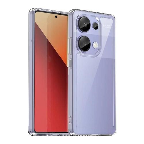 Coque De Téléphone En Tpu Hybride Acrylique De La Série Colorée Sunsky Pour Redmi Note 13 Pro 4g Global Transparent