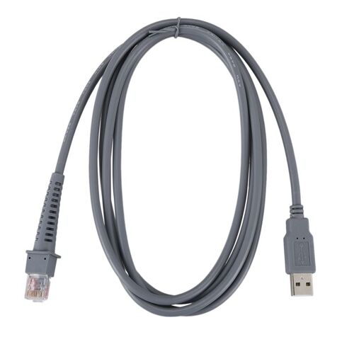 Câble USB A mâle vers RJ45, pour EAU de codes-barres Symdangers LS4278 LS2208 2208I-1 X, 7 Federation 2M