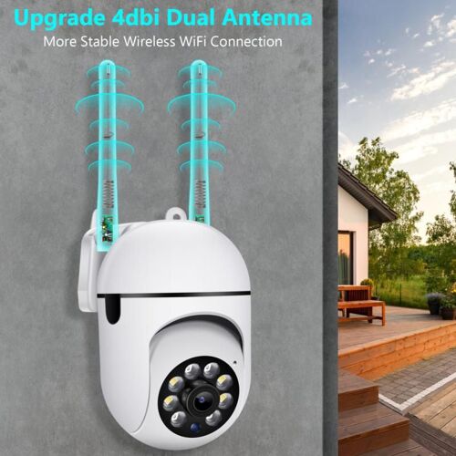Caméra de surveillance extérieure PTZ IP 1080p, dispositif de sécurité sans fil, multifonction, avec vision nocturne, nouveauté