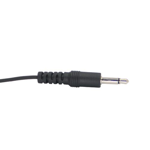 Haut-parleur rotatif à boucle d'oreille en caoutchouc souple, écouteur filaire, écouteur 100mm, régularise 3 smartphones, stéréo intra-auriculaire, 3.5 mw