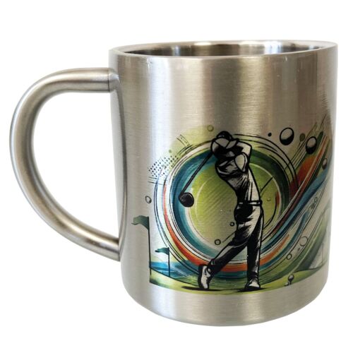 Tasse Inox Double Paroi Golf 200 Ml