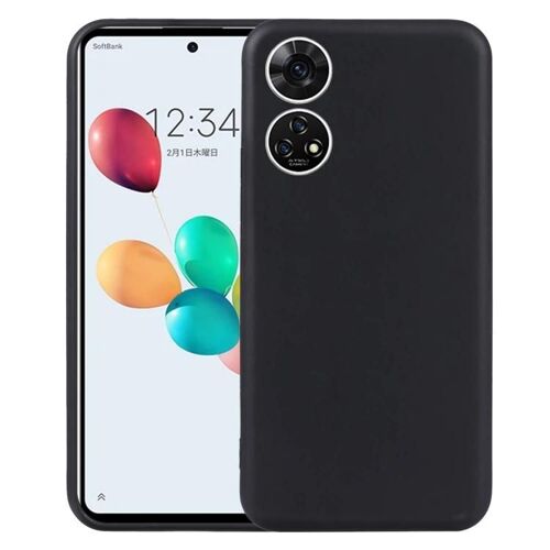 Coque de téléphone en TPU pour ZTE Anshin Family / JP Version / A303ZT Noir