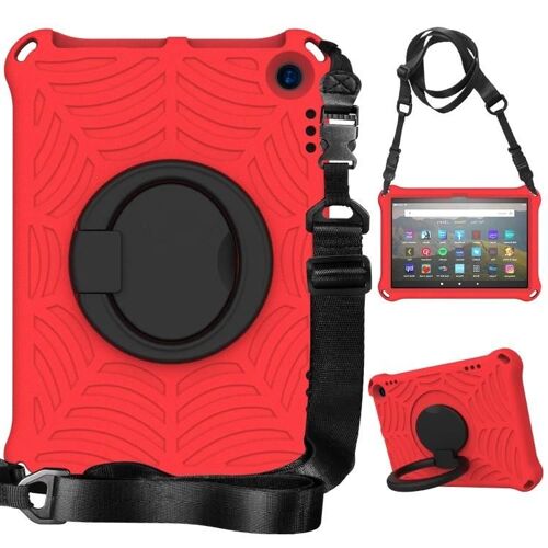 Coque Amazon Kindle Fire HD 8 - Spider King Housse de protection en silicone,rouge rouge