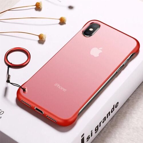 Coque De Protection En Tpu Pour Iphone Xs Max - Givrée,Antidérapante,Anneau Métallique