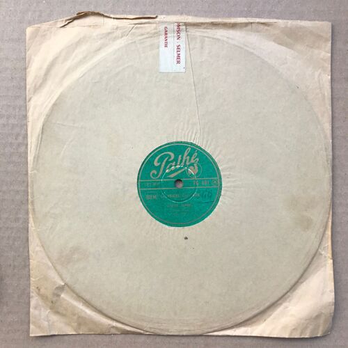 Lisette Jambel - Le Loup, La Biche Et Le Chevalier /La Prière Du Soir - 78 Tours - Pathé