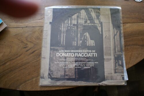 Donato Racciatti Los Mas Grandes Exitos De Édition Super-Spécial De Coleccion Cbs 19385 1974 33t