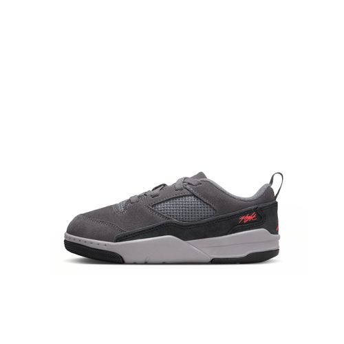 Chaussure Jordan Flight Court Pour Enfant Dark Grey/noir/cement Grey/infrared 23 Hf3332s003