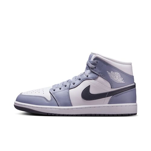 Chaussure Air Jordan 1 Mid Pour Blanc/indigo Haze/dark Blue Grey Dq8426s145