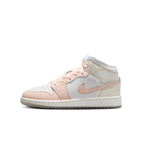 Chaussure Air Jordan 1 Mid Se Pour Ado Sail/sea Glass/glacier Blue/guava Ice Hj5940s100