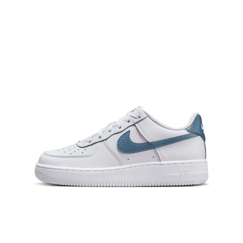 Chaussure Nike Air Force 1 Pour Ado Blanc/metallic Silver/thunderstorm Fv5948121