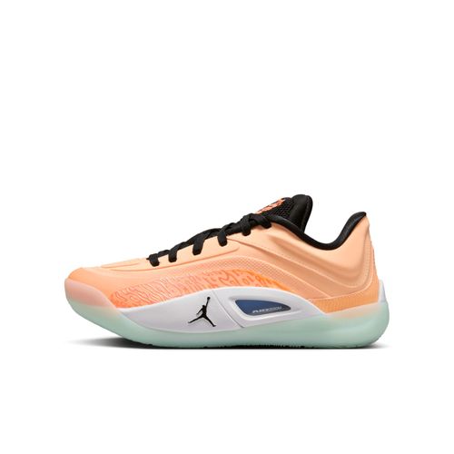 Chaussures De Basket Zion 4 Pour Ado Peach Cream/noir/blanc/total Orange Fd0588s800
