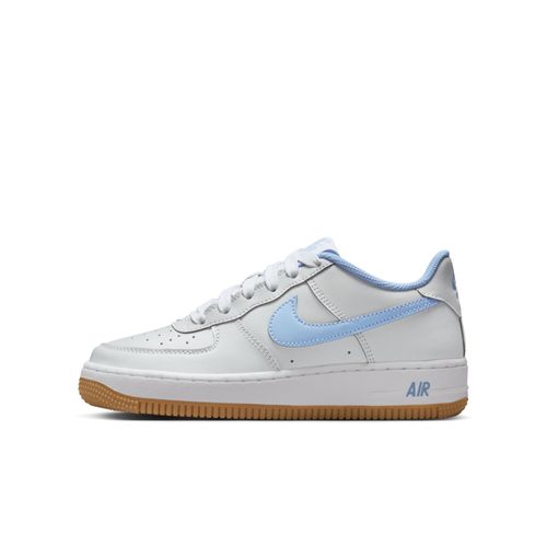 Chaussure Nike Air Force 1 Lv8 Pour Ado Photon Dust/blanc/gum Medium Brown/psychic Blue Ib8845002