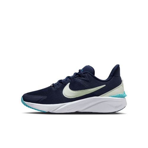 Chaussure De Running Sur Route Nike Star Runner 4 Pour Ado Midnight Navy/dusty Cactus/blanc/volt Tint Dx7615409